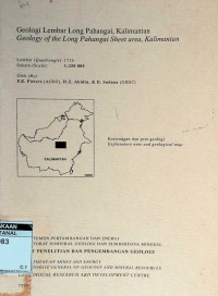 Geologi lembar Long Pahangai, Kalimantan