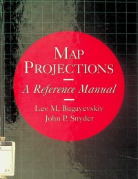 Map projections: a references manual