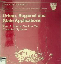 Urban, regional and state applications: plus a special section on cadastral systems