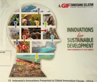 Innovations for sustainable development from Indonesia to The world