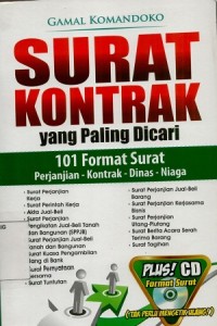 Surat kontrak yang paling dicari: 101 format surat perjanian, kontrak, dinas, niaga