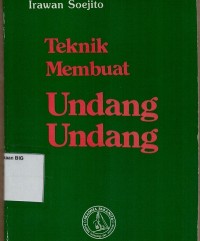 Teknik membuat undang-undang